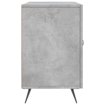 vidaXL Buffet gris béton 100x36x60 cm bois d'ingénierie