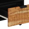 vidaXL Unites TV avec tiroir Bois d'Acacia Massif 100 x 33,5 x 46 cm