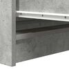 vidaXL Buffet gris b&eacute;ton 80x35x76 cm bois d'ing&eacute;nierie