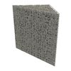 vidaXL Lit sur&eacute;lev&eacute; &agrave; gabion Acier galvanis&eacute; 75x75x100 cm