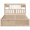 vidaXL Cadre de lit sans matelas 160x200 cm bois massif de pin