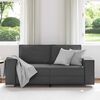 vidaXL Canap&eacute; Gris 180 x 78 x 84 cm tissu