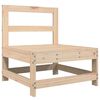 vidaXL Salon de jardin 5 pcs bois de pin massif