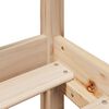 vidaXL Cadre de lit sans matelas 75x190 cm bois de pin massif