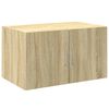 vidaXL Armoire de rangement ch&ecirc;ne sonoma 70x42,5x225 cm