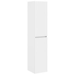 vidaXL Cabinet de Salle de Bain Mural Blanc 33 x 34,5 x 160 cm