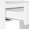 vidaXL Tables de maquillage pour chambre Blanc 80 x 39,6 x 135 cm