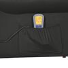 vidaXL Fauteuil de massage inclinable Noir Velours
