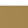 vidaXL Auvent vertical Beige 60x1000 cm Tissu oxford