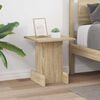 vidaXL Table d'appoint Ch&ecirc;ne Sonoma 35,5 x 35 x 40 cm