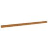 vidaXL Lit sur&eacute;lev&eacute; de jardin 1152x50x36 cm acier corten