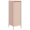 vidaXL Buffet haut rose 39x35x103,5 cm acier