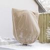 vidaXL Couvercles de Fleece de Protection Anti-Gel pour Plantes Beige