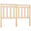 vidaXL T&ecirc;te de lit 140x4x100 cm Bois massif de pin