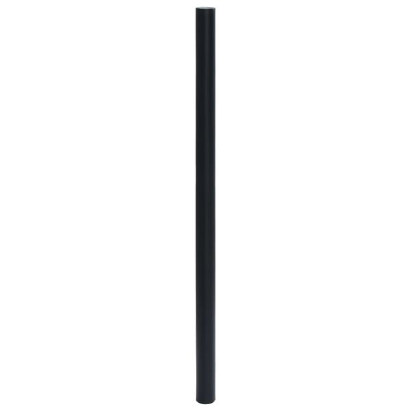 vidaXL Autocollants auto-adh&eacute;sifs pour meuble noir mat 90x500 cm PVC