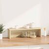 vidaXL &Eacute;tag&egrave;re de cuisine empilable ch&ecirc;ne sonoma 60x15x16 cm