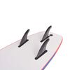 vidaXL Planche de surf Bleu et Rouge 170 cm