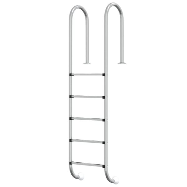 vidaXL &Eacute;chelle de piscine 54x38x211 cm acier inoxydable 304