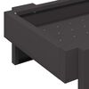 vidaXL Bac de nourrissage pour poules Noir 80 x 28 x 13.5 cm