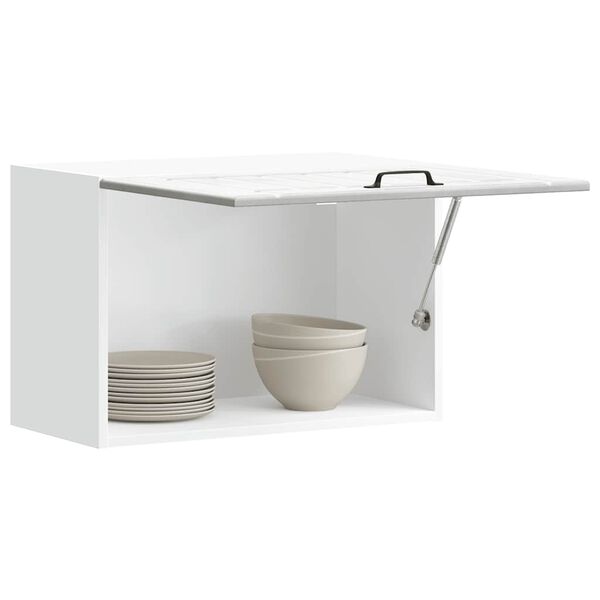vidaXL Armoire murale de cuisine Lucca gris b&eacute;ton bois ing&eacute;nierie