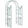 vidaXL Arche de jardin Uni Vert 115 x 37 x 226 cm