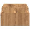 vidaXL Support de moniteur avec rangement ch&ecirc;ne artisanal 70x27x15 cm