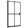 vidaXL Cabine de douche pliable ESG 80x140 cm Noir