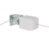 vidaXL Auvent vertical Blanc 140x420 cm Tissu oxford