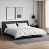 vidaXL Ensemble de Duvet avec oreiller 3 pcs Blanc Plume de canard