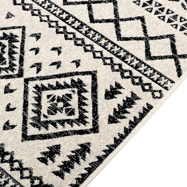 vidaXL Tapis int&eacute;rieur ext&eacute;rieur &agrave; poils courts 80x300 cm antid&eacute;rapant