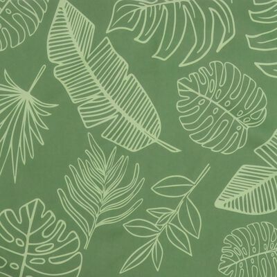 vidaXL Coussins de palette lot de 5 motif de feuilles tissu