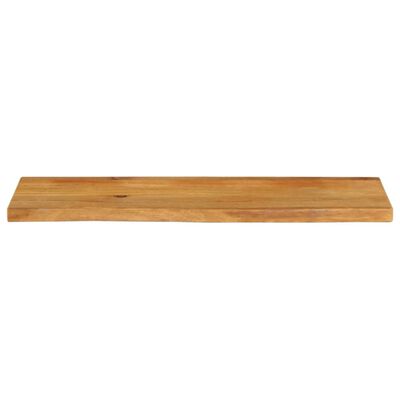 vidaXL Dessus de table à bord vivant 100x40x2,5cm bois massif manguier