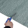 vidaXL Tapis de tente vert 4x3 m