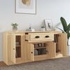 vidaXL Buffets 3 pcs Ch&ecirc;ne sonoma Bois d'ing&eacute;nierie
