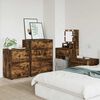 vidaXL Armoire de rangement Ch&ecirc;ne fum&eacute; 60 x 48 x 81 cm