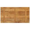 vidaXL Dessus de table 100x70x3,8cm rectangulaire bois massif manguier