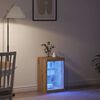 vidaXL Buffet LED Ch&ecirc;ne artisanal 41 x 37 x 67 cm Bois d'ing&eacute;nierie