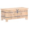 vidaXL Coffre 90x40x40 cm Bois d'acacia solide
