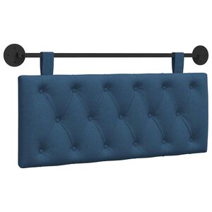 vidaXL T&ecirc;te de lit suspendue Bleu Tissu