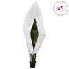 vidaXL Couvercles de Fleece de Protection Anti-Gel pour Plantes 5 pcs