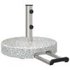 vidaXL Pied de parasol Gris &Oslash; 45 x 37,5 cm Granite