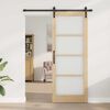 vidaXL Porte coulissante ORKDAL Naturel 83 x 211 cm