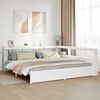 vidaXL Lit biblioth&egrave;que sans matelas 160x200 cm bois massif de pin