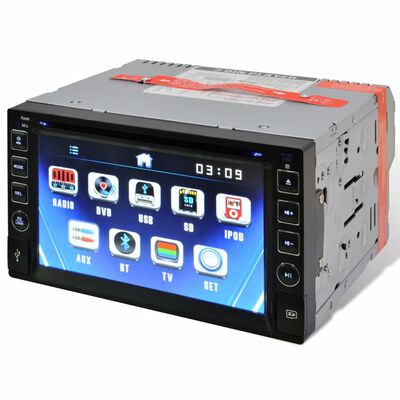 Auto radio écran LCD USB 2 DIN lecteur SD Bluetooth 6,2"