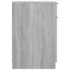 vidaXL Armoire de bureau Sonoma gris 33,5x50x75 cm Bois d'ing&eacute;nierie