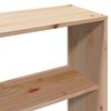 vidaXL Lit biblioth&egrave;que sans matelas 180x200 cm bois massif