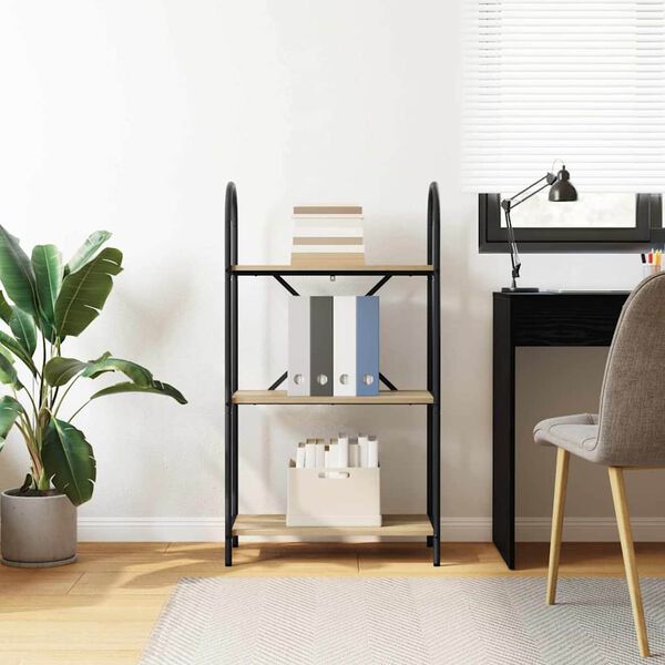 vidaXL &Eacute;tag&egrave;re Ch&ecirc;ne Sonoma 60 x 30 x 109 cm Bois d'ing&eacute;nierie