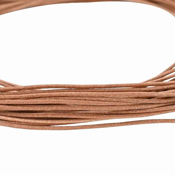vidaXL Corde en Cuir Marron &Oslash;1,5 mm x 5 m Cuir