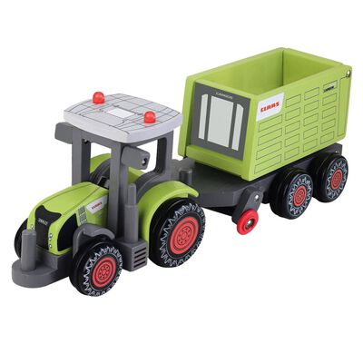 CLAAS Tracteur jouet avec remorque Axion 870+ Cargos 9500 35 cm