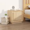 vidaXL Tables de chevet 2pcs ch&ecirc;ne sonoma 44x35x45cm bois d'ing&eacute;nierie